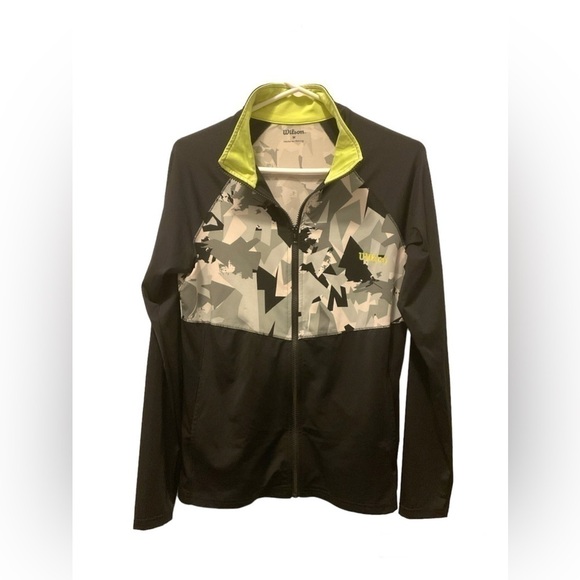 Y2k Wilson Zip Up Track Jacket - Picture 8 of 8